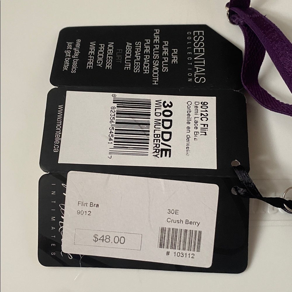 NWT Mantelle Intimates Demi Lace Bra - Picture 7 of 7